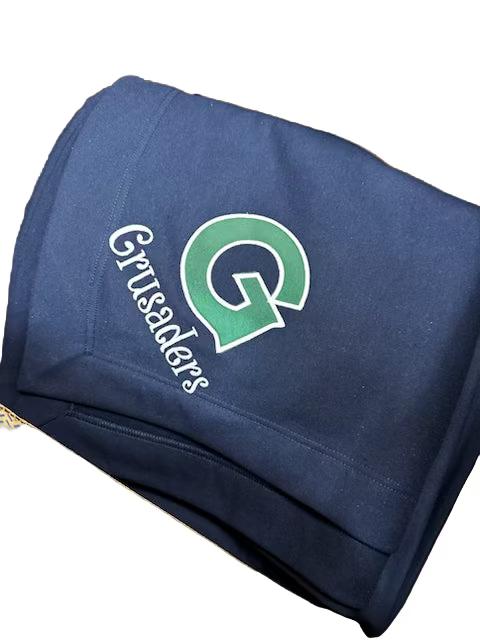 New! Navy Gildan Stadium Blanket