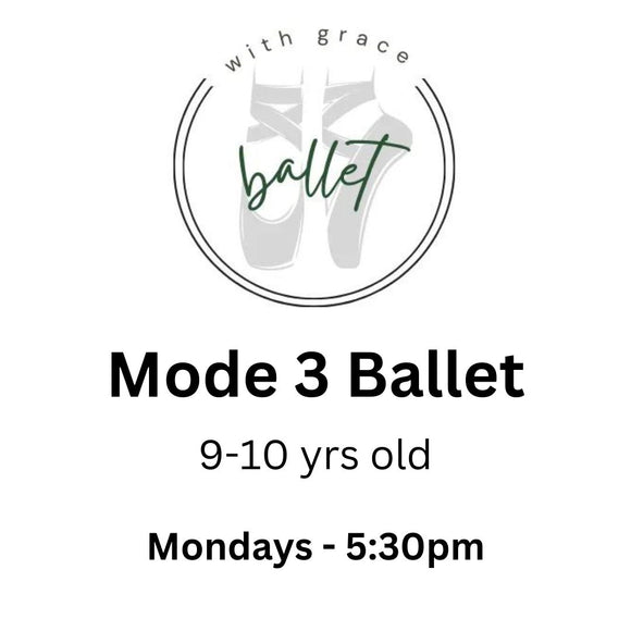 WGPA Mode 3 Ballet (Registration Only)