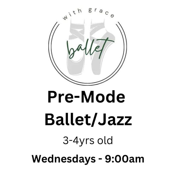 WGPA Pre-Mode Ballet/Jazz Combo (Registration Only)