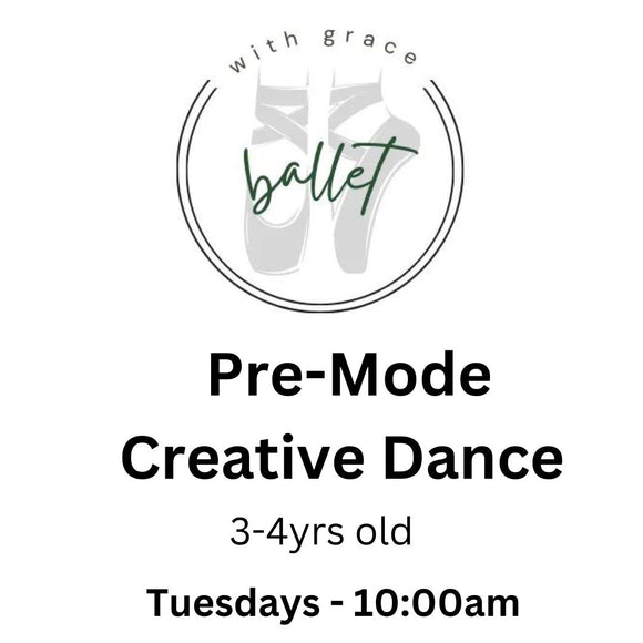 WGPA Pre-Mode Creative Dance (Registration Only)