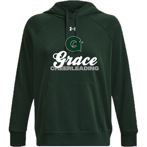 UA Womens Rival Fleece Hoodie: Cheer 25