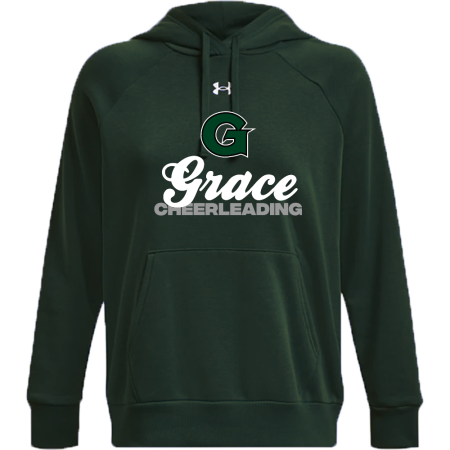 UA Womens Rival Fleece Hoodie: Cheer 25