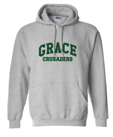 Grace Crusaders Sweatshirt Crewneck and  Hoodie